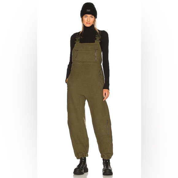 FP Movement by Free People Pants - FREE PEOPLE Movement - Hit the Slopes Salopette Onsie Bib Overalls